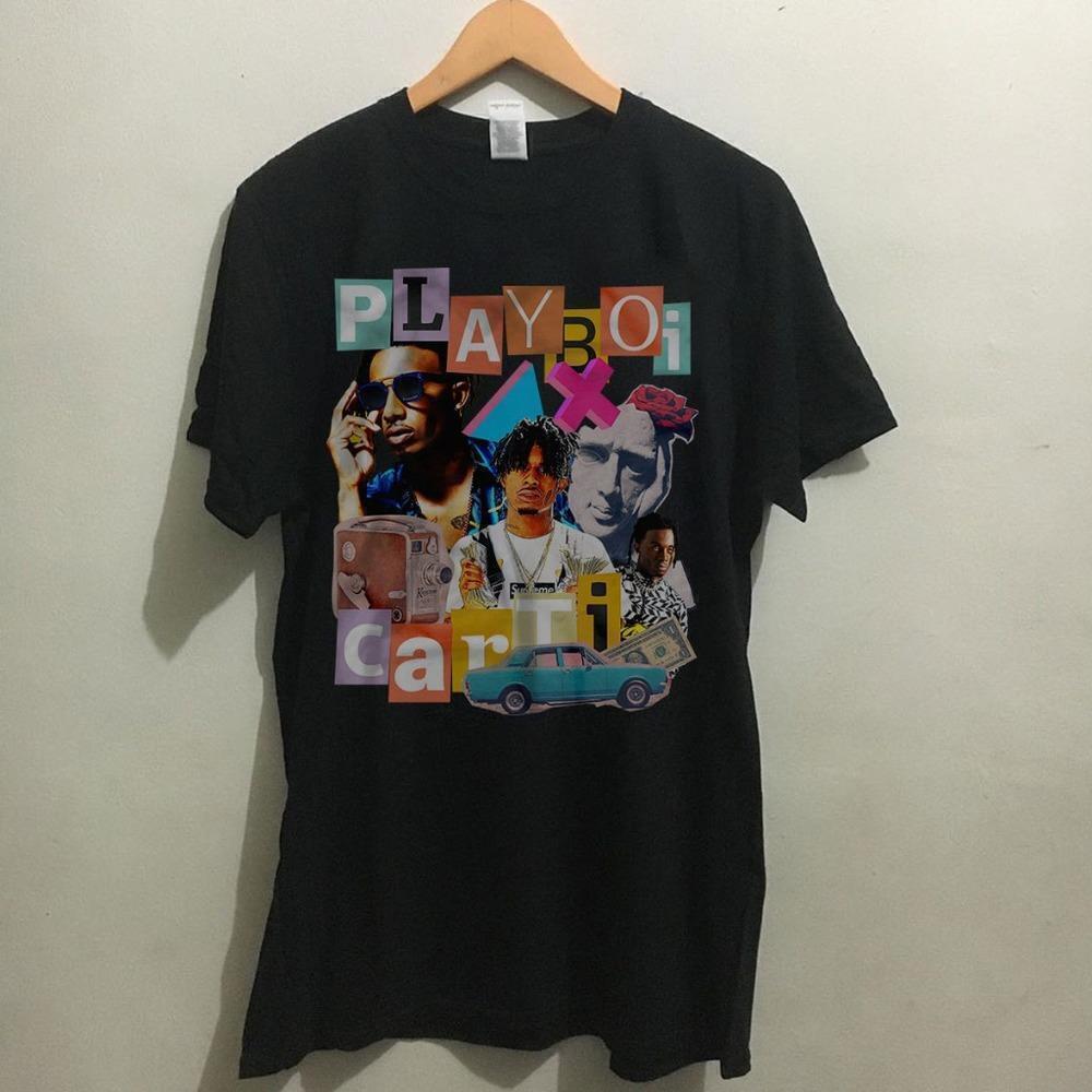 Playboi Carti Rap Hip Hop Streetwear Fan Graphic T-Shirt